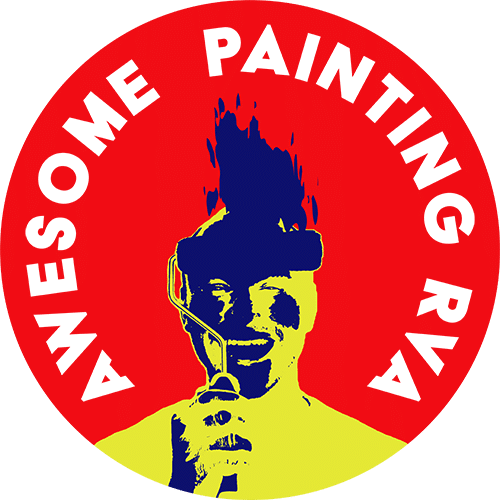 Awesome-House-Painting-Logo-Color